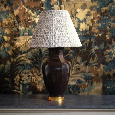 Introducing four new block-printed lampshades for fall