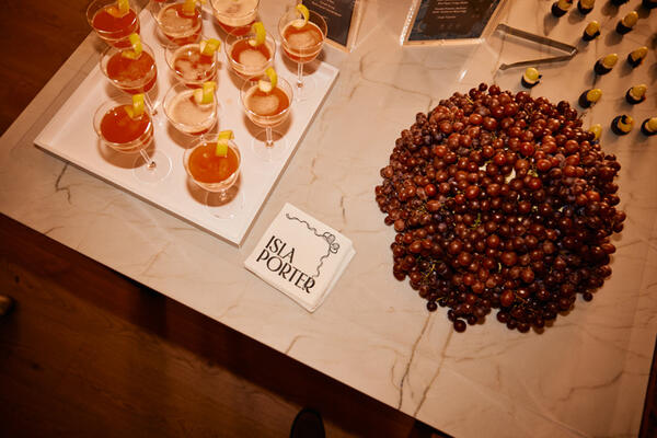 Each kitchen was accompanied by artful food displays by Bad Taste.