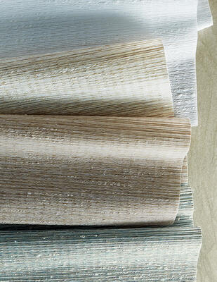 The ECO103 performance rollershade artfully combines performance fibers in refined and nubby textures