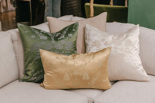 Josh Yöung pillows are now available at Williams Sonoma Home