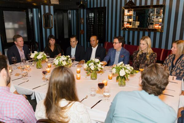 Ten industry leaders joined Business of Home, Shopify and Domaine for dinner