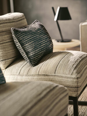 Crafted from natural fibers, Textured Modern offers rich weaves, sheers and refined embroidery