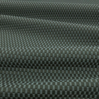 A checkerboard with a twist: the Tesseract recycled quilted weave