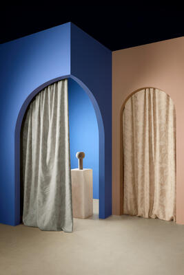 4D Upholstery and 4D Drapery are two tactile fabric ranges inspired by natural phenomena