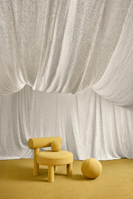 4D Upholstery and 4D Drapery are two tactile fabric ranges inspired by natural phenomena