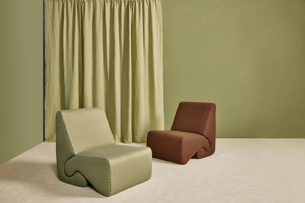 4D Upholstery and 4D Drapery are two tactile fabric ranges inspired by natural phenomena