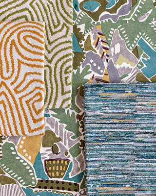 A mix and match of beautiful new prints