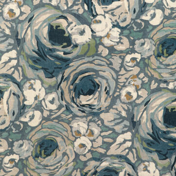 Orchard, a print from the new SoHo collection, in Blue/Denim