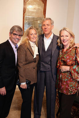 George Stephanopoulos, Ali Wentworth, Michael S. Smith and Suzanne Tucker