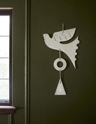 Dove wall hanging