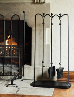 Este fireplace tools