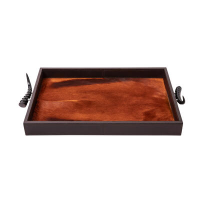 Niamey springbok tray in Rust