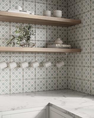 Trend 1/6, Botanical Motifs: Laura Ashley Wexbord porcelain wall and floor tile • 683321