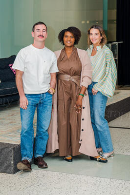 Brandon Fontenot, Sherrell Neal and Lauren Haskett