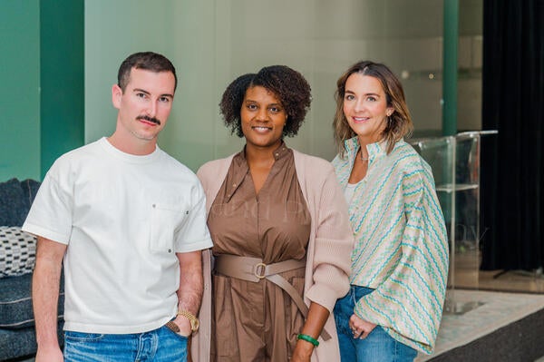 Brandon Fontenot, Sherrell Neal and Lauren Haskett