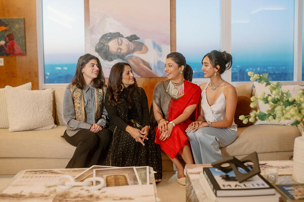 Amber Arifeen, Malika Garrett, Soni Mehra and Saloni Kalkat