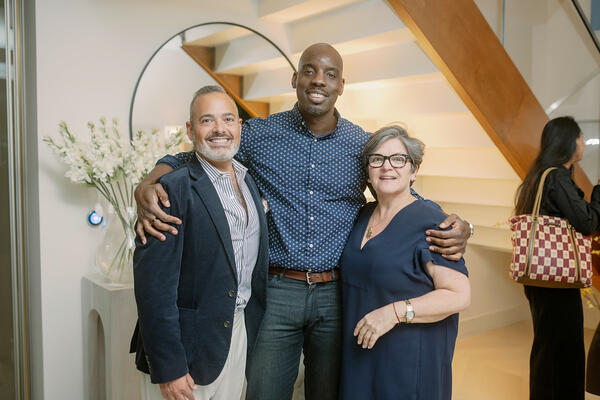 Raymond Paul Schneider, Rayon Richards and Melissa Mittag