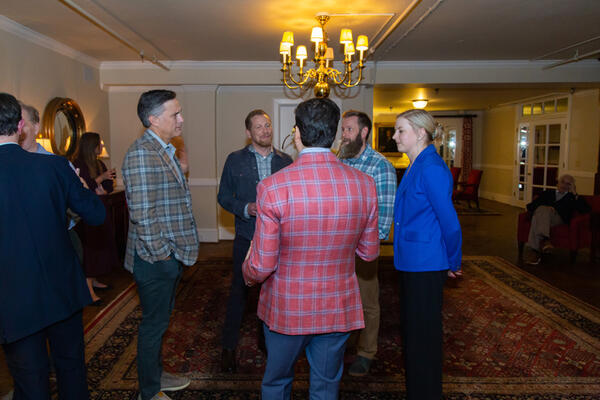 Andy Bray of Vanguard, Josh Jarboe of Four Hands, Scott Williams of Human Marketing and Danielle Summers of BigCommerce chat with Dennis Scully