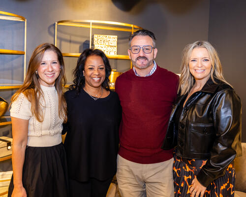 Kaitlin Petersen, Dennese Guadeloupe Rojas, Ken Roberts and Erin Weir