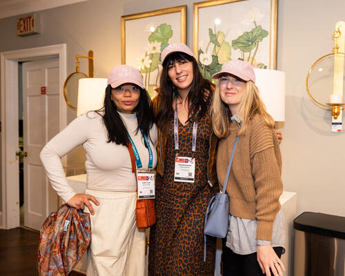 Nancy Tsuei, Sharon Dranko and Emily Arthur