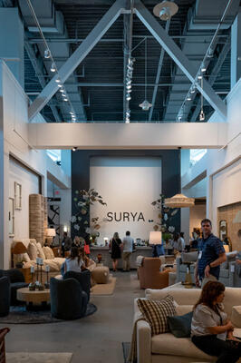 The Surya showroom 