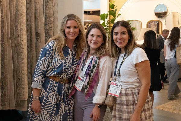 Patty Henrique (center) and Andrea Grant (right)