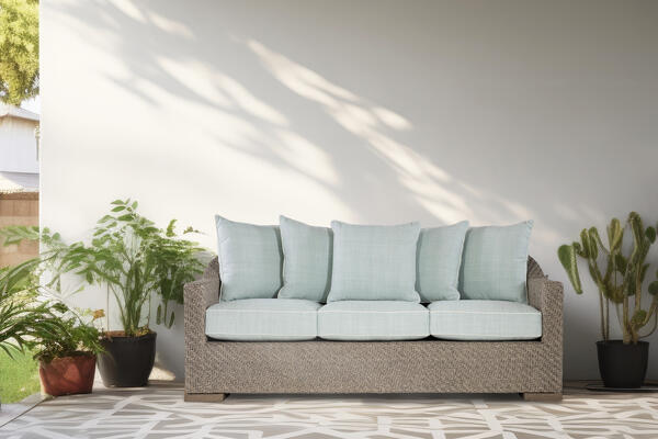 Yara woven sofa by Hable Outdoor