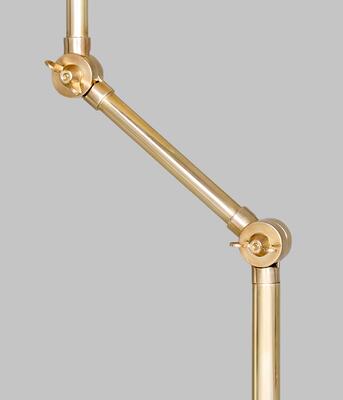 Thanks to its articulating joints, both the height and angle of the Buckton desk lamp can be adjusted