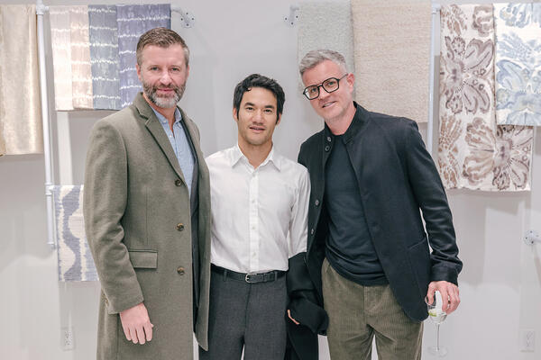 Jeffrey Caldwell, Joseph Altuzarra and Drew McGukin