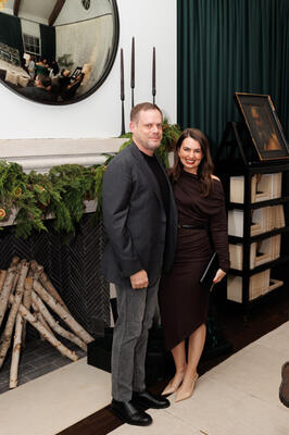 Joel Kelly and Whitney Ray of Wyeth Ray Interiors