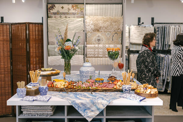 Guests enjoyed light bites and refreshments