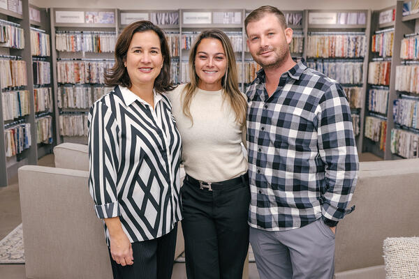 Claudia Febres-Kerr, Daniela DiCiero and Ian Schwartz 