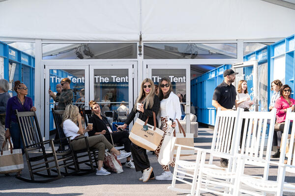 Guests had a blast exploring The Tent