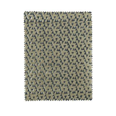 Ava Midnight Tan block-printed fabric