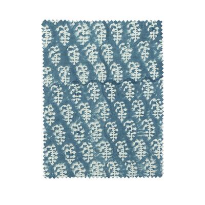 Jordyn Aegean block-printed fabric