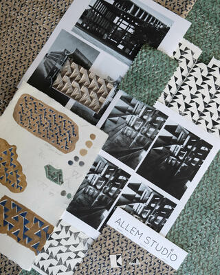 Behind the scenes: Ava block-printed pattern