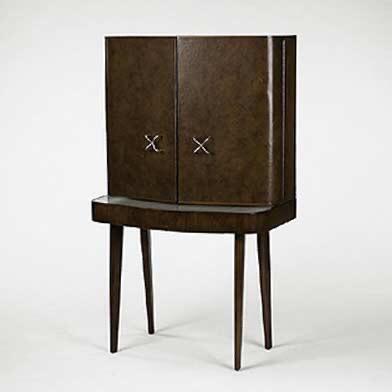 Mr. Nelson Bar Cabinet - transformed 1949 vanity by George Nelson for Herman Miller Furniture Co.