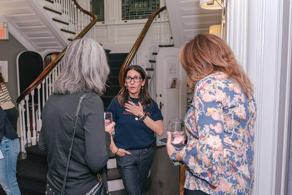 Georgette Gilmore, Bobbi Brown and Liz George