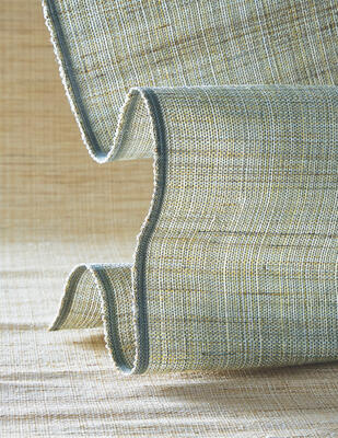 Repose woven-to-size grassweave windowcovering, offered in two colorways