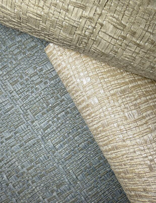 Quietude natural wallcovering, offered in four subtle hues