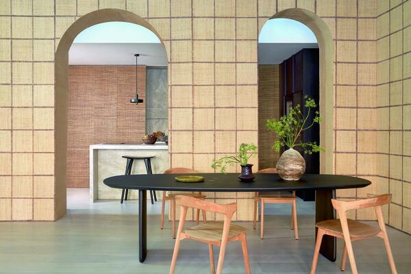 Raphia wallcovering 4 WRA 14 72,  WRS 04 72 A