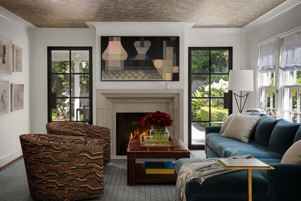 Portland Colonial Living Room