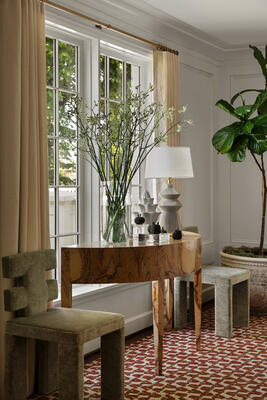 Portland Colonial Living Room