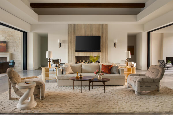 Palm Dessert Living Room
