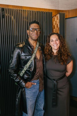 Rayman Boozer and Jill Sieracki