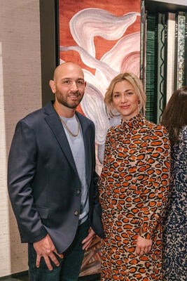 Sal Cantatore and Maaike Nijs