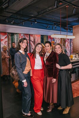 Bianca Parrinello, Giovanna Biancolino, Adriana DeMartino and Cindy Desart  