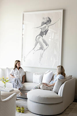 Introducing the Sully bumper chaise sectional, a standout piece