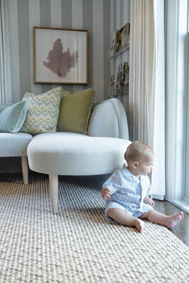 The Sully banquette, now available in more configuration options 