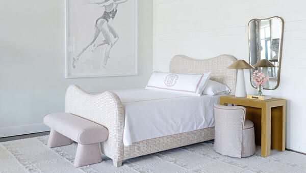 Introducing the Windsor bed, available in twin, queen and king sizes 